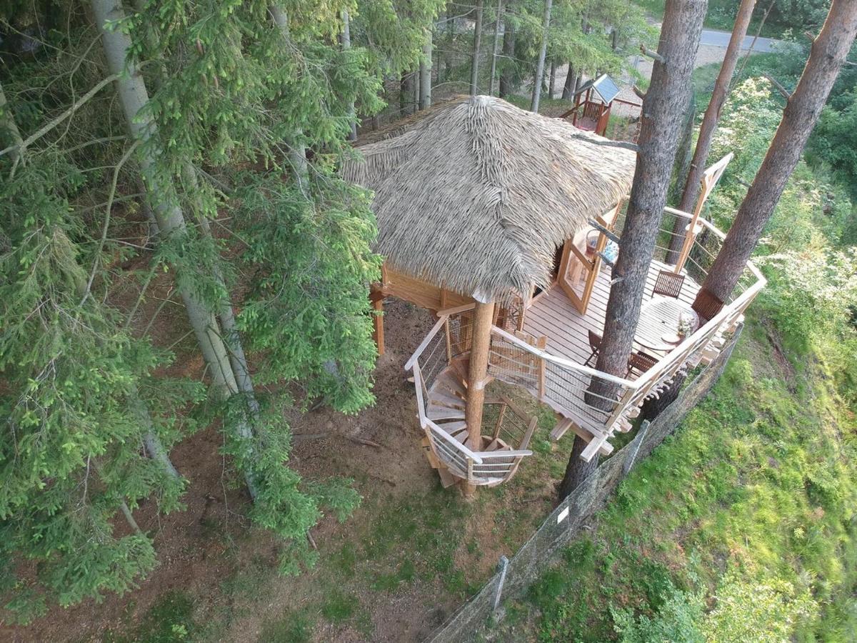 فندق Treehouse U Rybnika Osecna المظهر الخارجي الصورة